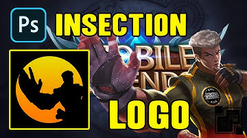 Photoshop : How To Create Mobile Legends Insection LOGO Tutorial ( EASY )