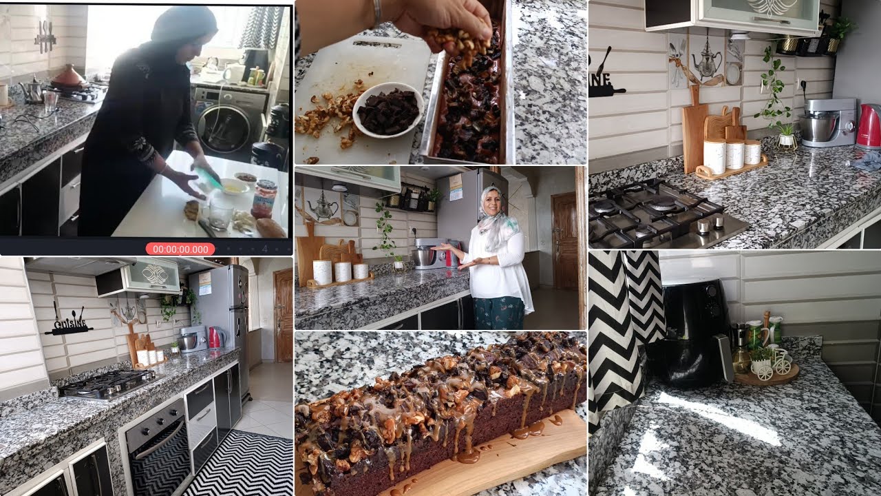 روتين المرأة المغربية🥰تنظيف وترتيب المطبخ بطريقة عملية💥ميمكنش تجي حتى لهذه الكيك ومتجربيهاش 💯🔝🔝🔝