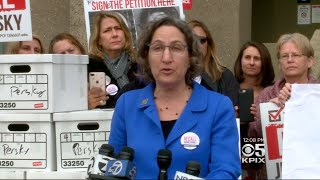 Group Pushing For Recall Of Judge Persky Submits Signatures For Ballot Measure