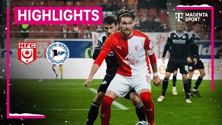 Hallescher FC - DSC Arminia Bielefeld  | Highlights 3. Liga | MAGENTA SPORT