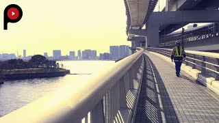 【 レインボーブリッジを歩いて渡る 】Walking across the Rainbow Bridge