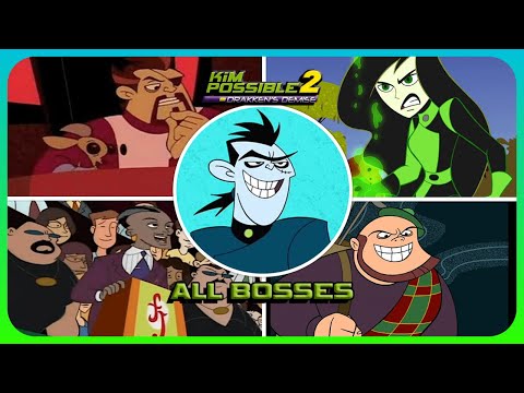 Kim Possible 2: Drakken's Demise All Bosses (GBA)