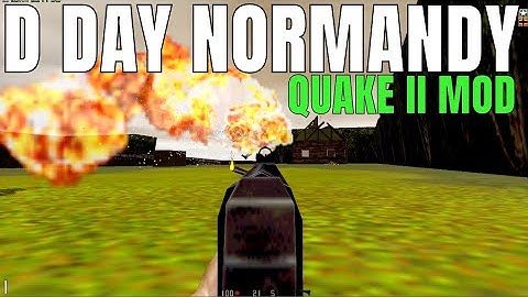 D-Day Normandy (Quake II Mod) Multiplayer Gameplay 2022