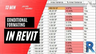 Conditional Formatting in Revit-Revit Schedule Wealth