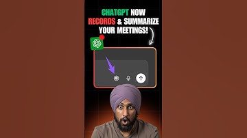 Transcribe and Summarize Meetings with ChatGPT Record Option. Feature #chatgpt #chatgptrecord