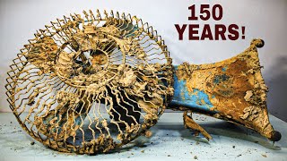 Rusty Antique Kerosene Oil Fan Restoration & Testing