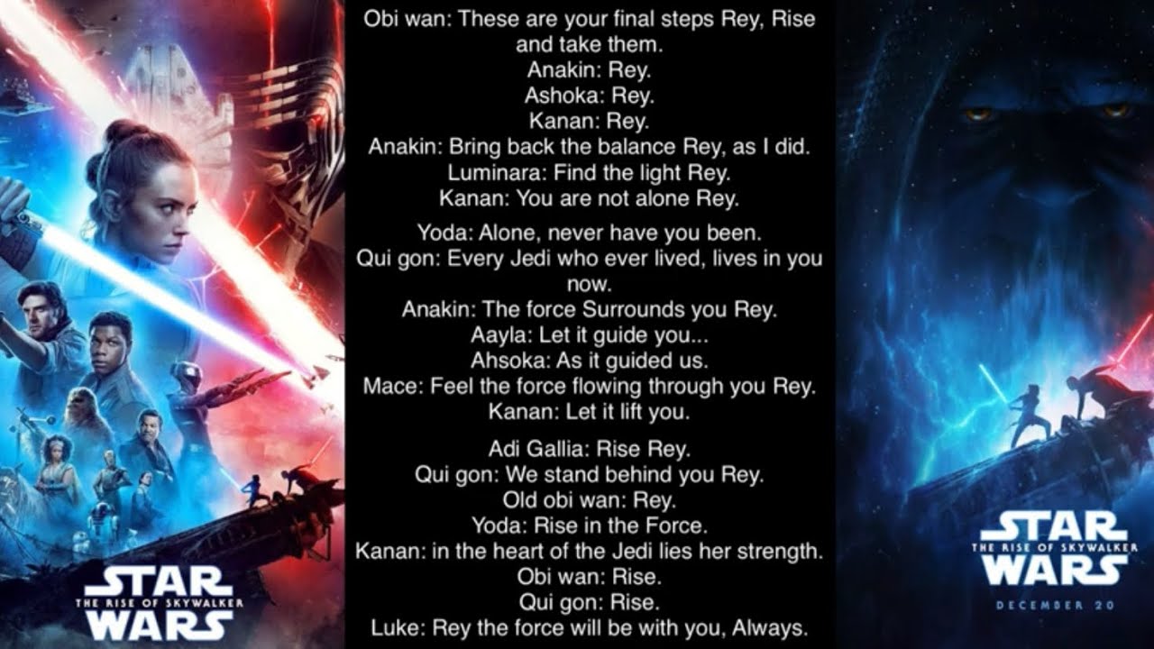 Star Wars: Every Jedi Voice Cameo In Rise of Skywalker (& What They Said)