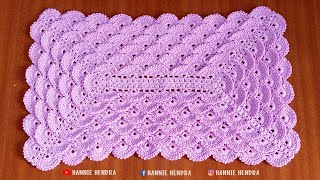 Very Beautiful 🌹🌹 TableCloth Crochet || Tutorial Taplak Meja Rajut