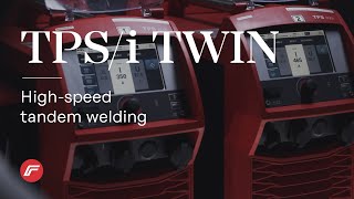 TPS/i TWIN systems | High-speed tandem welding