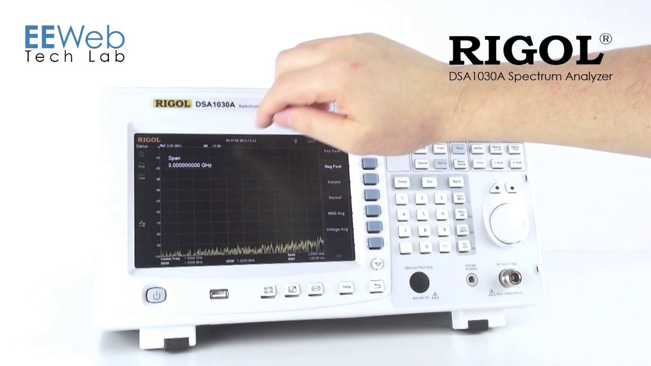 RIGOL DSA-1030A Spectrum Analyzer - Product Overview - YouTube RIGOL DSA-1030A Spectrum Analyzer - Product Overview - YouTube