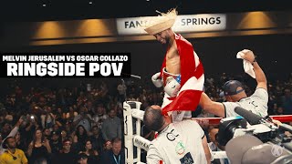 Melvin Jerusalem vs Oscar Collazo! Puerto Rico&#39;s New Champion, Collazo Breaks History! #ringsidepov