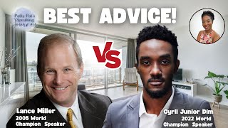 Master the Art of Public Speaking: Learn from 2 World Champions | Cyril Junior Dim VS Lance Miller