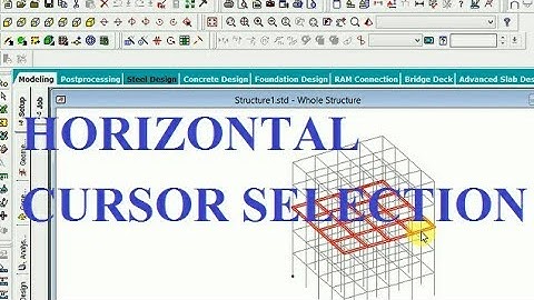 #How to select particular #horizontal and vertical member help of staad pro,#Staad pro Tutorial-23#