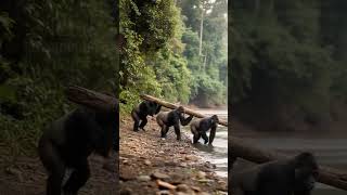 Paul Vu - Gorillas Show Humanity And Build Bridge To Save People