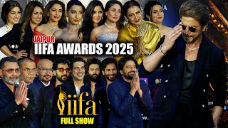 IIFA AWARDS 2025 Jaipur FULL SHOW | Shahrukh Khan, Shahid, Kareena, Nora, Rekha, Kirti And More