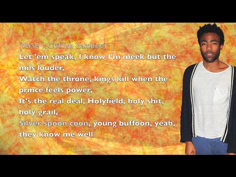 Pound Cake Childish Gambino Lyrics Pound Cake Childish Gambino Lyrics