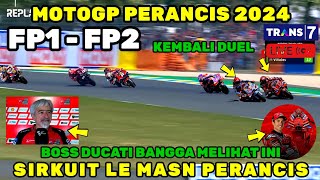 BRUTAL🔴MOTOGP PERANCIS 2024‼️BERITA MOTOGP HARI INI, FP1 FP2 MOTOGP HARI INI, Marc Marquez Bagnaia