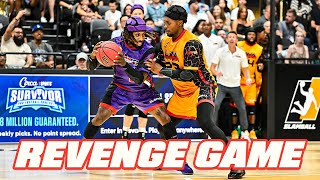 TWO SLAMBALL STARS FACE OFF IN REVENGE GAME