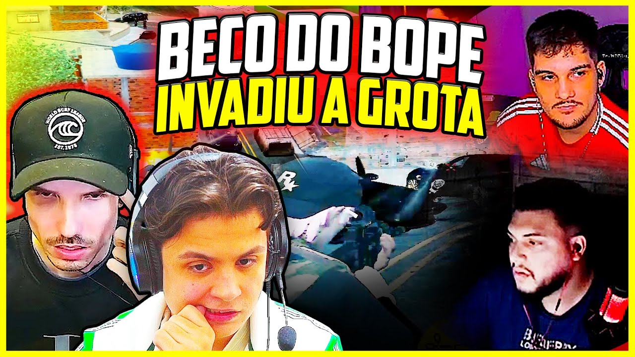 NINGUÉM ACREDITOU😱 BECO do BOPE do PAULINHO o LOKO INVADIU a GROTA de SURPRESA CAPITAL CITY GTA RP