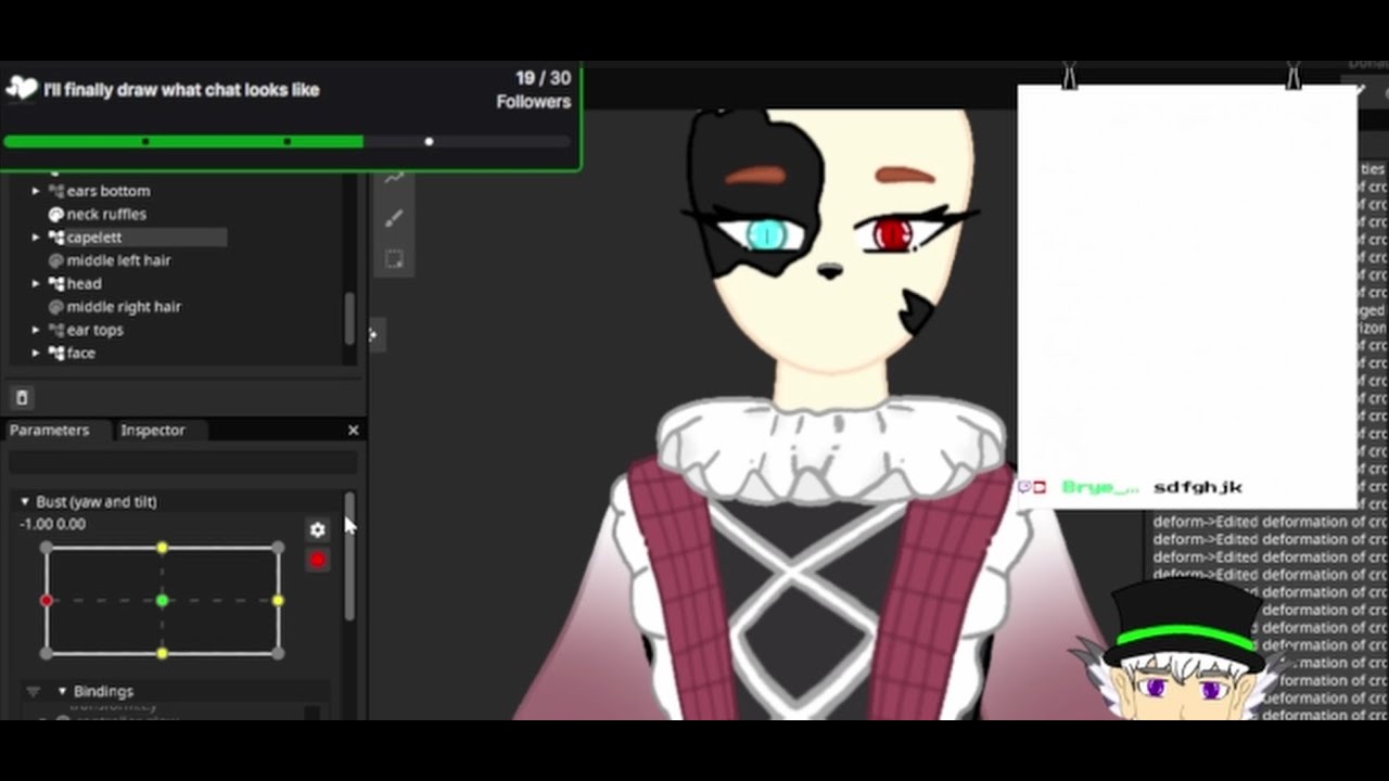torso and toggle rigging in inochi2d!