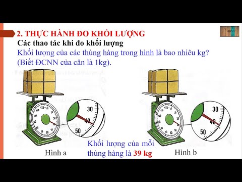 KHTN 6 - Bài 5: Đo khối lượng (Tiết 2)