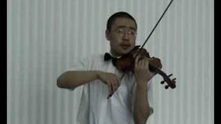 Beijing Violinist play a Chinese Traditional Violin Piece!