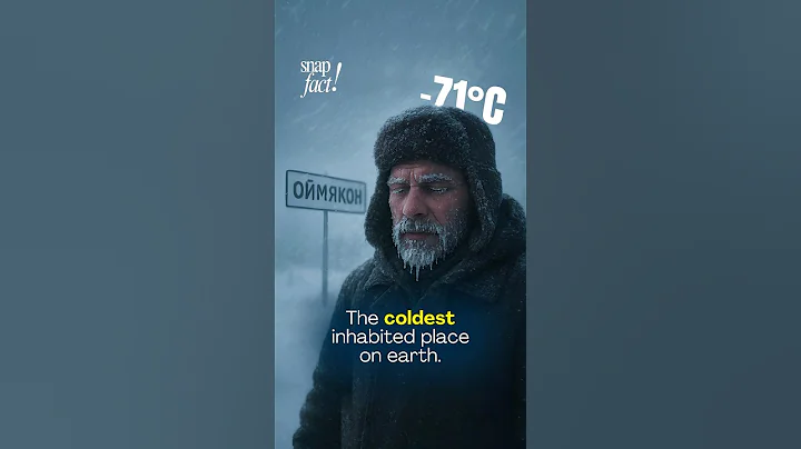 🥶 The Coldest Village on Earth: Oymyakon! ❄️