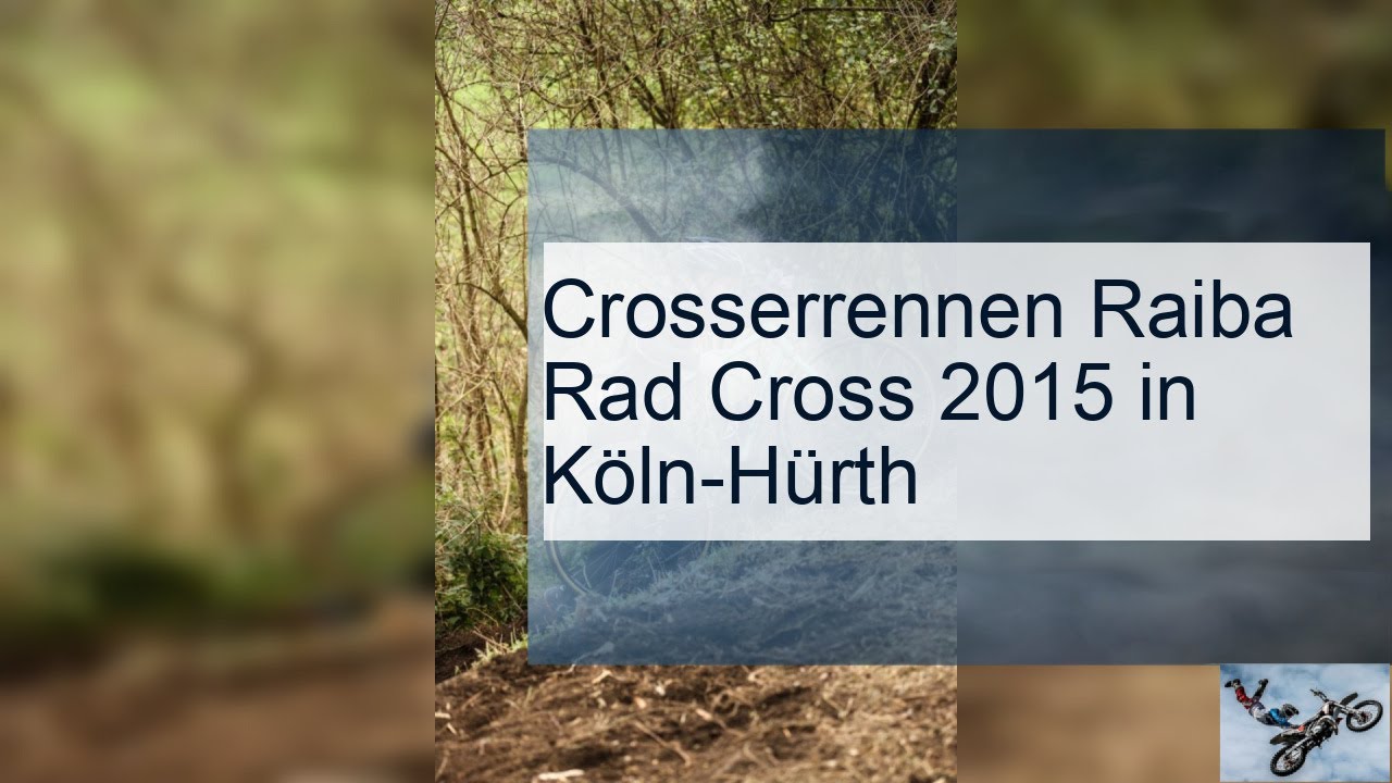 Crosserrennen Raiba Rad Cross 2015 in Köln Hürth