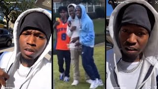 Lul Timm Tells Lil Durk He’s Outside All By Himself With No Security 😳🤡