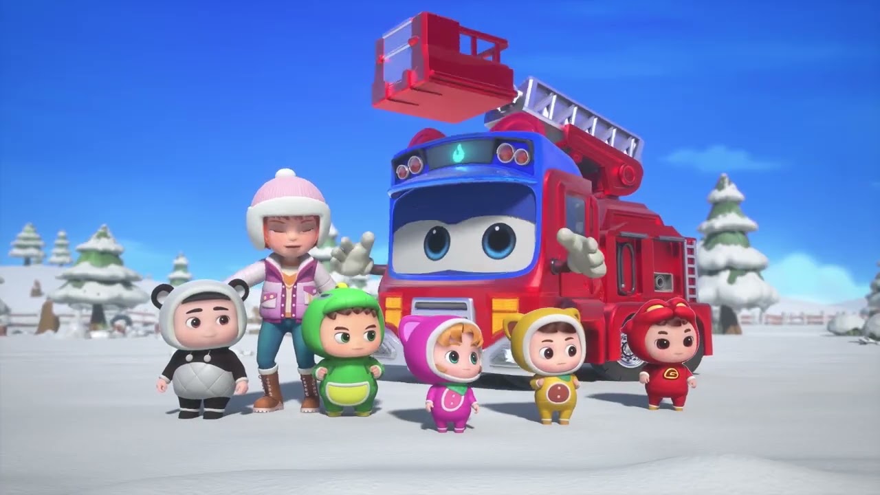 ⚪ Bowling Trên Tuyết 🎳 Hoạt Hình Giáo Dục Cho Trẻ Em GOGO Bus S10 EP07