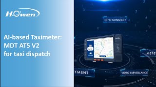 Howen AI-based Taximeter: MDT AT5 V2 for taxi dispatch