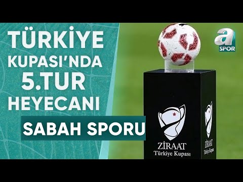 Ziraat Türkiye Kupası'nda 5. Tur Heyecanı! 16 Maç A Spor'dan Naklen Yayınlanacak!