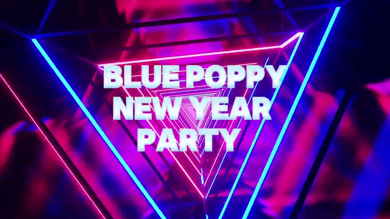 Blue poppy new year