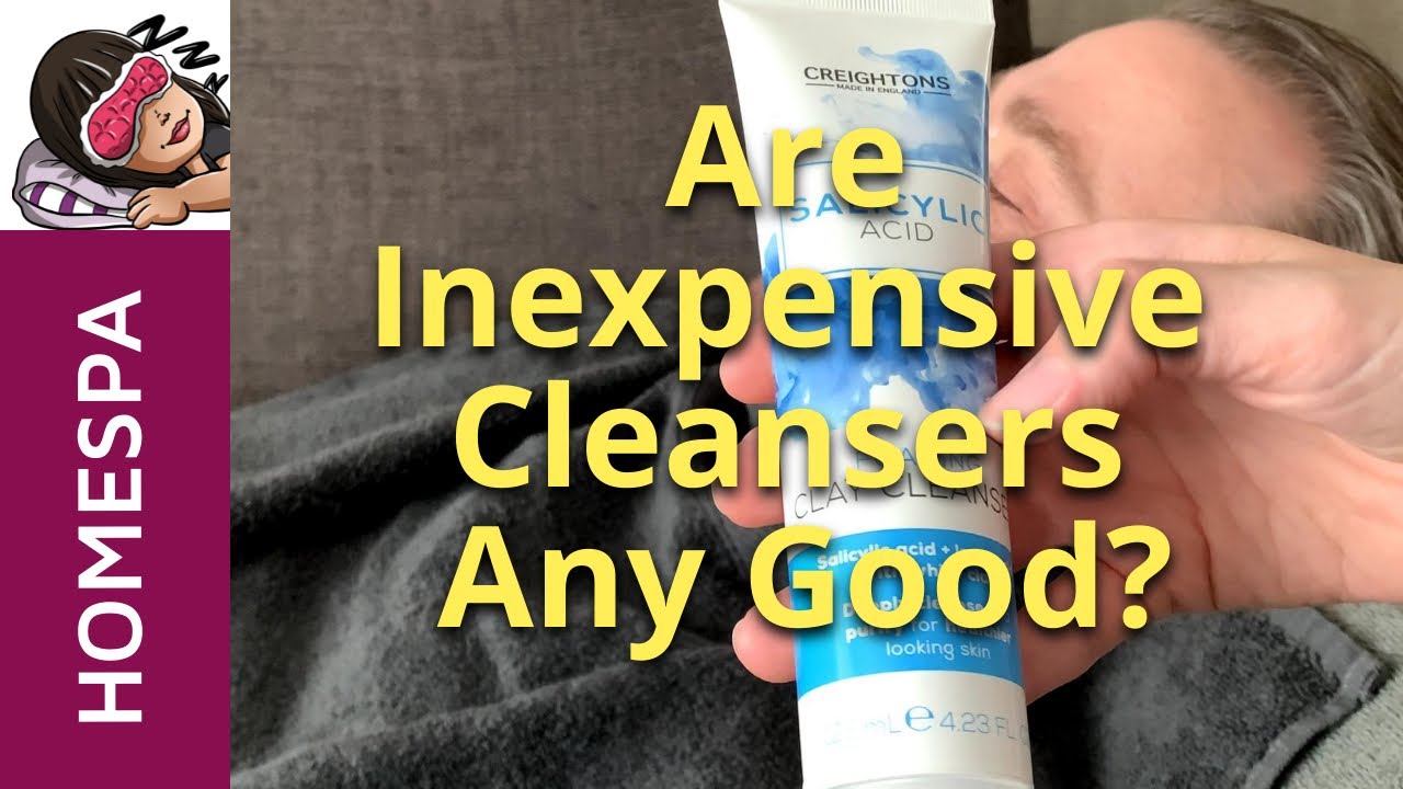Trying Creightons Salicylic Acid Foaming Clay Cleanser is a cleanser