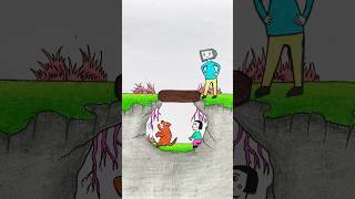 Tv Man Planned U0026 Trapped The Bad Dog shortsfeed youtubeshorts skibiditoilet drawing