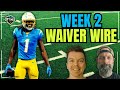 Fantasy Football Waiver Wire Week 2 Targets 2025 | Best Pickups &amp; Free Agents