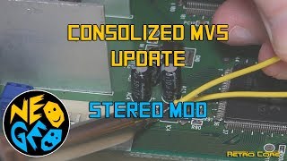 UPDATED - Consolized Neo Geo MVS - Mod time! 4K