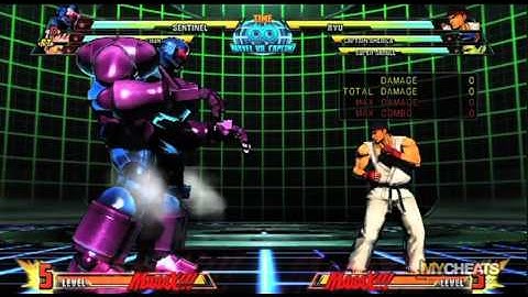 Marvel vs. Capcom 3 Sentinel 688K Damage Combo Strategy Video
