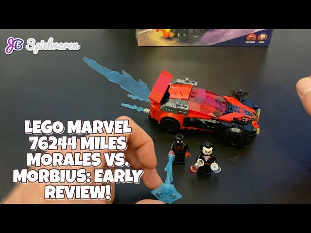 LEGO SUPER HEROES 76244 MILES MORALES VS MORBIUS 041217 - LEGO SUPER HEROES  76244 MILES MORALES VS MORBIUS - LEGO