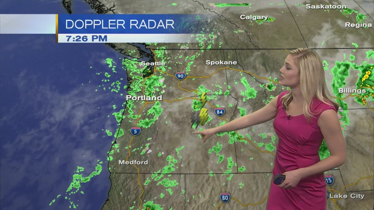 11pm Friday Evening Forecast KOIN 6 News June 9, 2017 - YouTube
