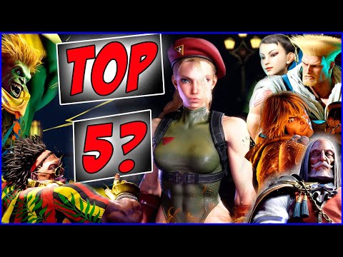 Top 5 strongest Street Fighter 6 characters one month in