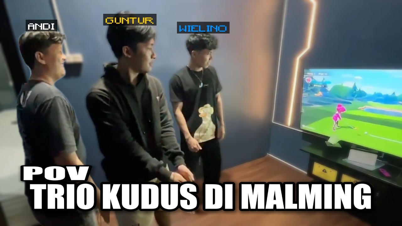 Moment Lucu Trio Kudus Main Game Nintendo di rental | Clip