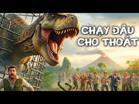TÔI CHO 1000 NGƯỜI CHIẾN ĐẤU VỚI 100 CON KHỦNG LONG T-REX | Jurassic World Evolution 2