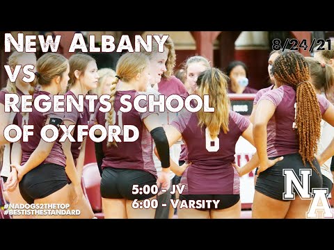 Volleyball - New Albany vs Regents School of Oxford 8/24/21