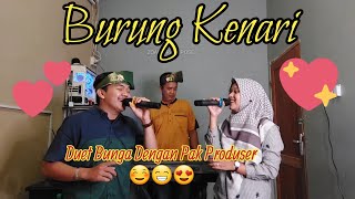Burung Kenari Cover Bunga Sirait Feat Fikhri Ansori,Live Keyboard Melayu
