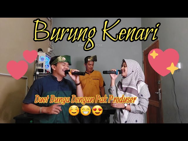Burung Kenari Cover Bunga Sirait Feat Fikhri Ansori,Live Keyboard Melayu class=