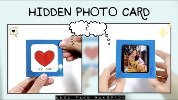 THIỆP ẢNH ẨN || HIDDEN  PHOTO CARD • NGOC VANG Handmade