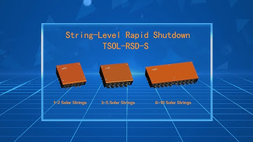 TSUN PV Rapid Shutdown Solution