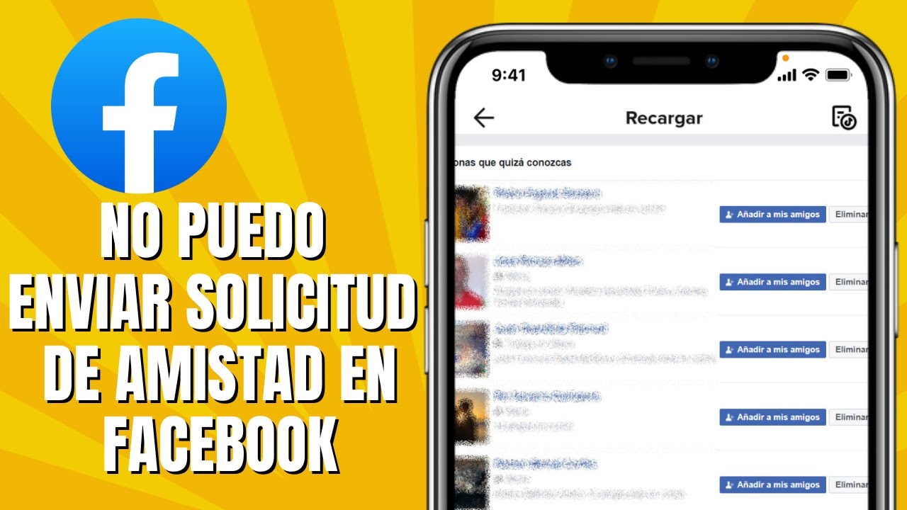 Por Qué No Puedo Enviar Solicitud De Amistad En FACEBOOK (SOLUCIÓN)