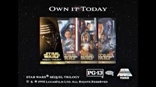 Star Wars Sequel Trilogy Vhs Trailer